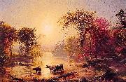 Jasper Francis Cropsey Autumn in America oil painting artist